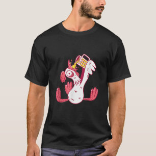 Funny Drunk Rooster Animal Chicken Beer Alcohol Pa T-Shirt