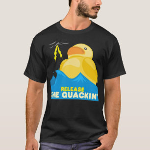 Funny Duck animal bulldog T-Shirt