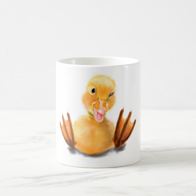 Funny Duck Coffee Mug (Center)