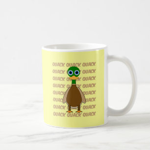 funny duck coffee mug