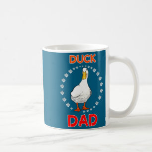 Funny Duck Dad Duck Lover Funny Duck Owner For Men Coffee Mug