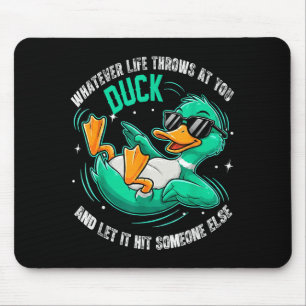 Funny Duck Graphic Tees Men Women Teens Funny Quot Mouse Pad