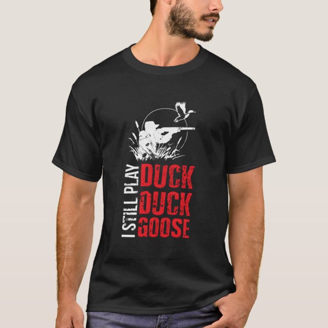 Funny Duck Hunting T-Shirt (Front)