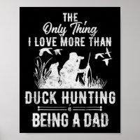 Funny Duck Hunting With Dad Dog Gift For Duck Hunt