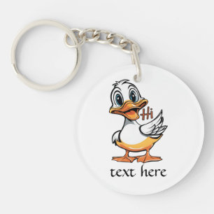 Funny Duck Keychain