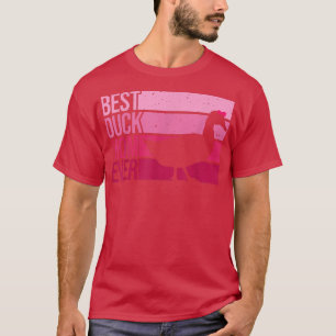Funny Duck Mom Art For Women Girls Mothers Day Duc T-Shirt