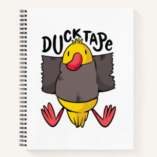 Funny Duck Tape Notebook