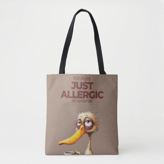 Funny Duck Tote (Front)