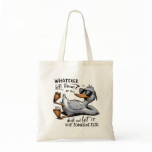 Funny Duck Tote Bag