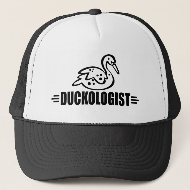 Funny Duck Trucker Hat (Front)