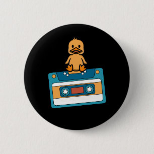 Funny Duct Tape Humour Duck Cute Animal 2 Inch Round Button