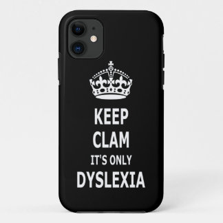 Funny dyslexia iPhone 11 case