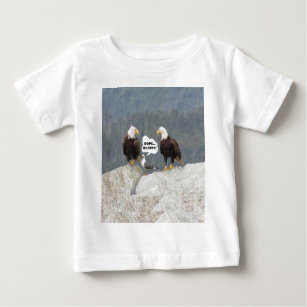 Funny Eagles and Seagull Baby T-Shirt
