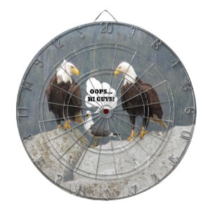 Funny Eagles and Seagull Dartboard
