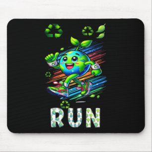 Funny Earth Day Climate Change Happy Earth Day Lov Mouse Pad