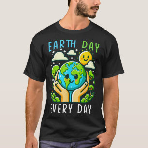 Funny Earth Day Save The Planet Cute Earth Day  T-Shirt