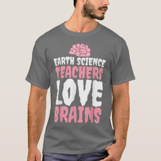 Funny Earth Science Teacher Halloween 682 T-Shirt