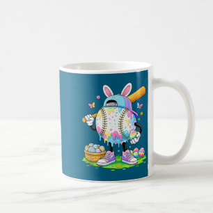 Funny easter baseball bunny egg hunter tank toppng coffee mug