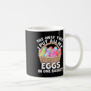 Funny Easter Basket Adult Humour For Men Women &am Coffee Mug