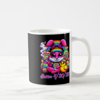 Funny Easter Bunny Chick Smoking  Coffee Mug