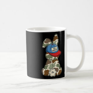 Funny Easter Bunny Face Camo For Boys Men Kids Eas Coffee Mug