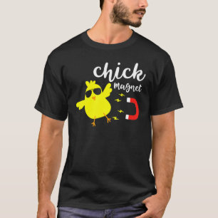Funny Easter Chick Magnet Easter Day Cute Chicken T-Shirt