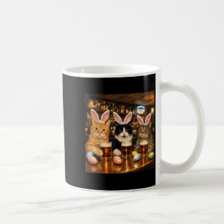 Funny Easter Day Cats Ears Bunny Eggs for Women Coffee Mug