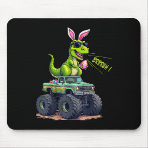 Funny Easter Dinosaur Bruh - T-rex Easter Egg Hunt Mouse Pad