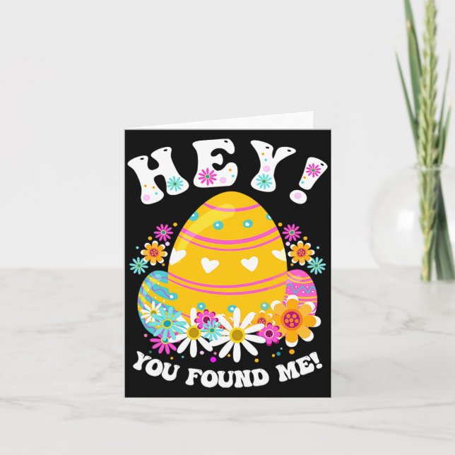 Funny Easter Dye Egg Costume Children Toddlers Egg Card (Front)