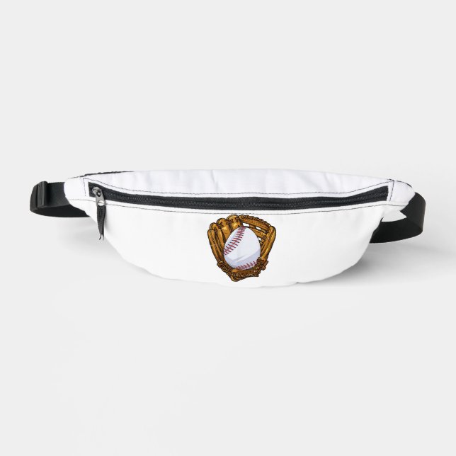 Funny Easter Egg Baseball Egg Hunting Easter Day M Fanny Pack (Front)