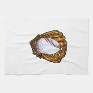 Funny Easter Egg Baseball Egg Hunting Easter Day M Kitchen Towel