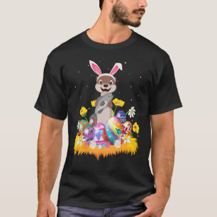 Funny Easter Egg Cute Sea Otter Easter Sunday T-Shirt