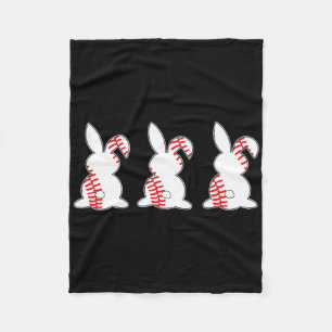 Funny Easter Sell Bunny Sports Boys Kids Toddler Y Fleece Blanket