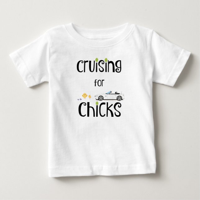 Funny Easter shirt for toddler boys (Front)