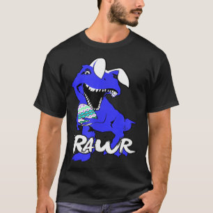 Funny Easter Shirts for Men Bad Ugly Dino on Egg H
