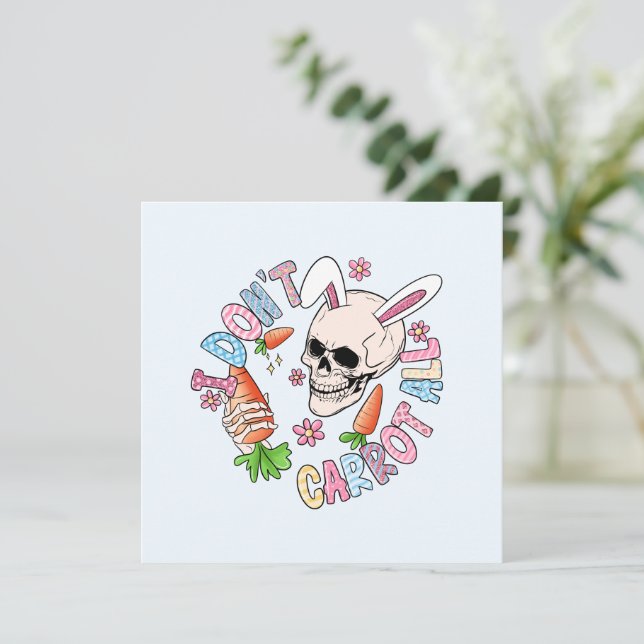 Funny Easter Skull (Standing Front)