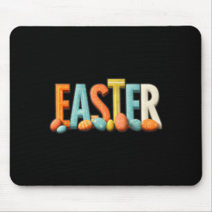 Funny Easter Speech for Man and Woman Mouse Pad