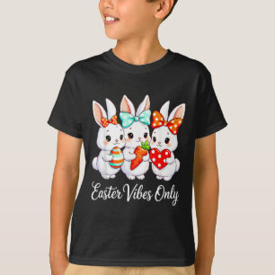 Funny easter squad bunnies family matching retro  T-Shirt