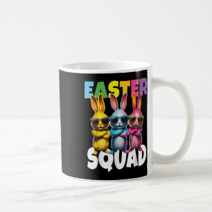 Funny Easter Squad Bunny Cool Bunnies Happy Easter Coffee Mug