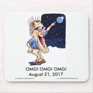 Funny Eclipse Mouse Pad
