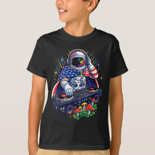 Funny edc rave party graphic outfits clothing T-Shirt