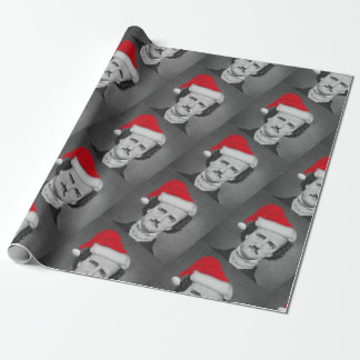 Funny Edgar Allan Poe Santa Wrapping Paper