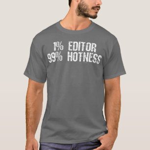 Funny Editor Photo Video Movie Editor Filmmaker fu T-Shirt