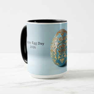 Funny Egg-cellent Day Pun Personalized Mug