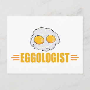 Funny Egg Lover's Postcard
