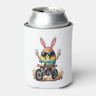 Funny Egg Motorbike Can Cooler