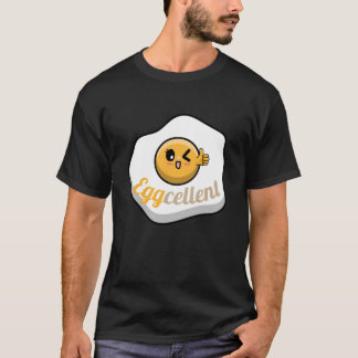 Funny eggcellent fried eggs T-Shirt
