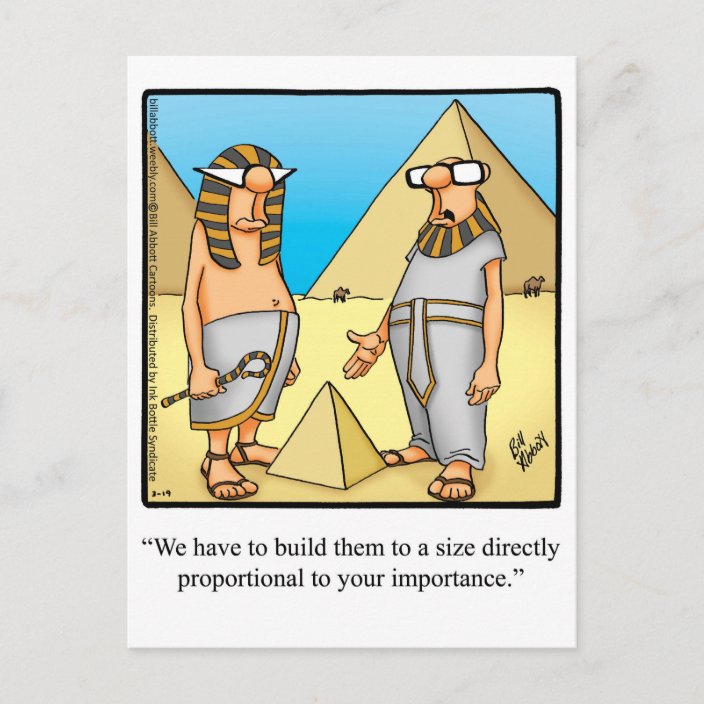 Funny Egyptian Humour Postcard | Zazzle.ca