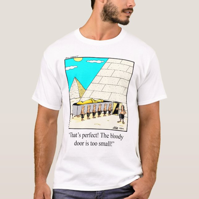 Funny Egyptian Mummy T-shirt (Front)