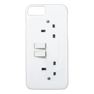 Funny Electrical Outlet from UK Sur iPhone 7 coque